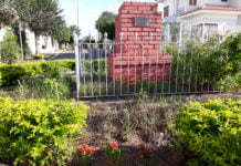 Rua Alvorada tem jardins destruídos