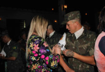 Atiradores recebem insígnias