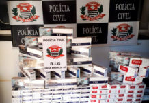Mais de 14 mil cigarros foram apreendidos em Casa Branca