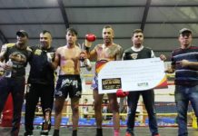 Welington Guerra vence torneio de muay thai