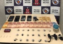 Um rapaz foi preso e dois adolescentes apreendidos por tráfico no Jardim Paulista