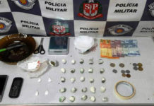 Ao atender uma briga de casal, PM encontra maconha e cocaína