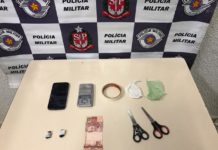 Adolescente é pego por tráfico