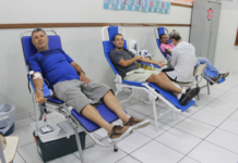 57 bolsas de sangue foram coletadas em campanha da Escola Dom Pedro II