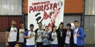 Equipe de taekwondo fica em 4º lugar no Paulista