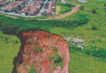 Em visita à região prevista para sábado, vice-governador deve dar “autorizo” para recuperação da voçoroca