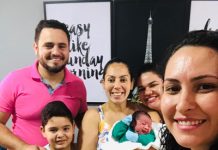 Criança nasce por meio de parto humanizado domiciliar em Vargem