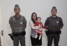 PMs salvam criança de engasgamento