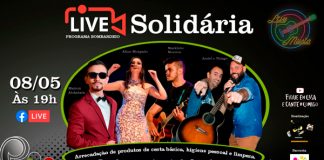 Programa Bombardeio fará Live Solidária para arrecadar doações