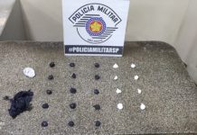 Tentou fugir de bicicleta e foi preso com drogas