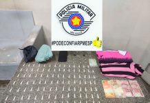 Polícia Militar prendeu homem com mais de 100 pinos de cocaína, crack e maconha no Jardim Dolores