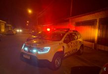 Suspeito tentou escapar da abordagem policial, mas foi pego pela PM