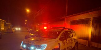 Suspeito tentou escapar da abordagem policial, mas foi pego pela PM