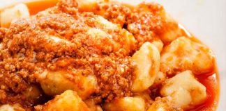 Santa Luzia fez nhoque solidário