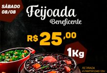 Associação Lucas Tapi realiza Feijoada Beneficente