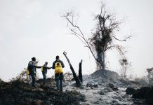 Fotógrafo acompanhou trabalho de bombeiros em São João