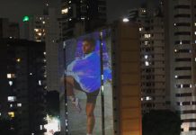 Festival Mostra Sua Arte exibiu imagem de coreógrafo de Vargem em prédio no Pará
