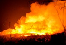 Depois de 14 horas, fogo na Fazenda Império foi controlado