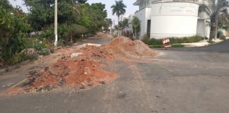 Andamento de obras de tronco coletor é questionado