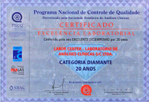 Informe Publicitário: Labor Center conquista Certificado Diamante em qualidade