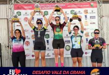 Débora Servilheri se destaca no ciclismo