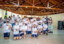 Alunos da rede particular de ensino se formaram no Proerd
