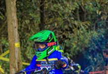 Piloto de Vargem se destaca no motocross