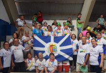 Vargem esteve na abertura dos Jogos da Melhor idade