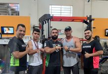 Atletas de Vargem ganham medalhas em luta de braço