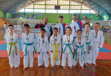 Atletas da Hwarangdo participaram de Campeonato