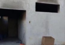 PM de São João socorre casal de dentro de casa em chamas