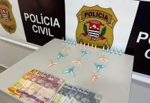 Dise de Casa Branca prendeu dupla por tráfico em Santa Cruz das Palmeiras
