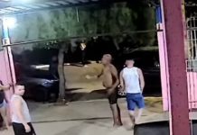 Briga em bar termina com homem ferido com facão