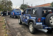 GCM e Polícia Civil recuperaram carro furtado em Grama
