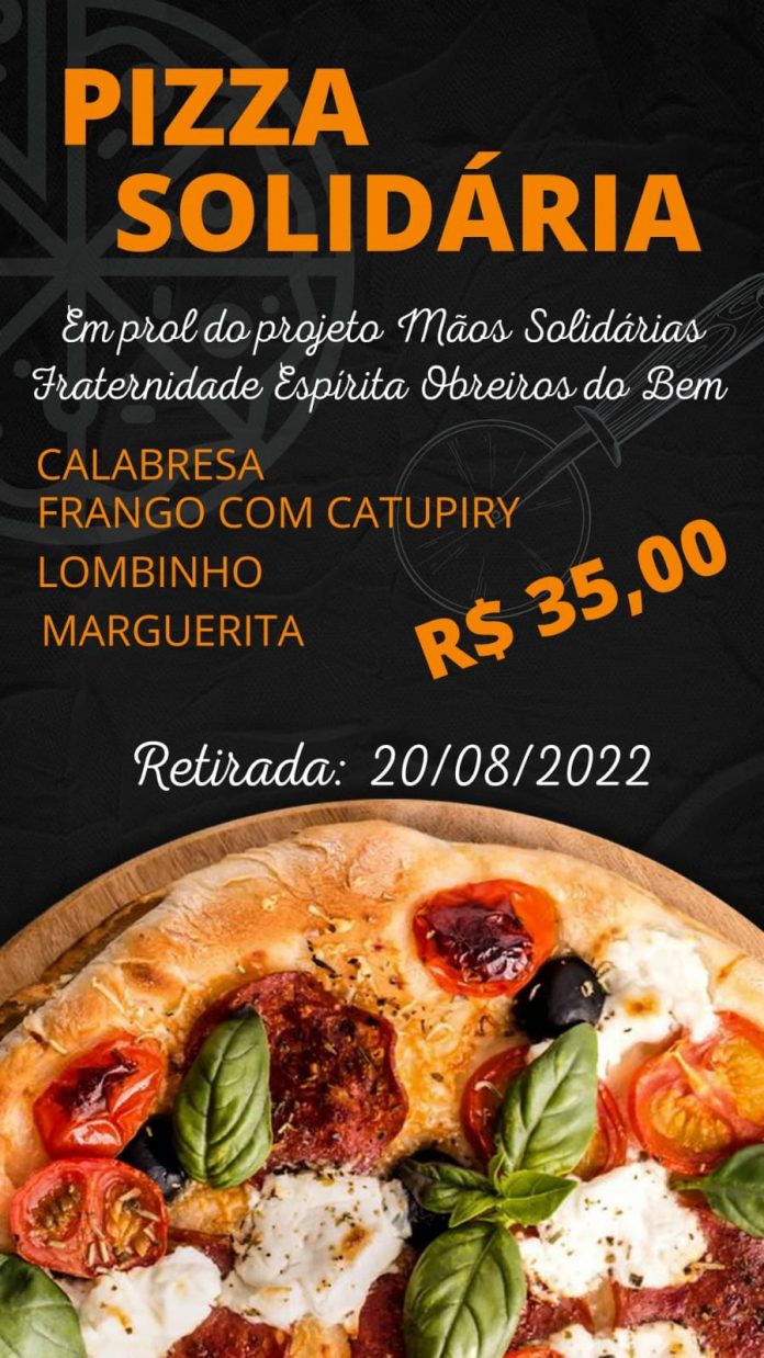pizza solidária