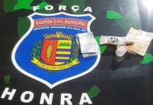 GCM prende homem por tráfico