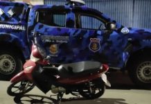 Moto furtada na Vila Santana foi recuperada