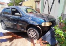 Furtou carro da prima e foi preso em flagrante