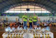 Mais de 60 atletas foram ao Festival de Mini-Handebol
