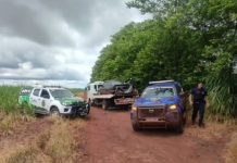 GCM apreende 100 kg de fio de cobre queimado no Aterro