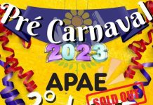 Pré Carnaval da Apae será no dia 4 de fevereiro