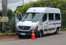 Acidente em frente ao motel Guatambu deixa vários feridos