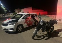 Em poucas horas, PM recuperou moto furtada