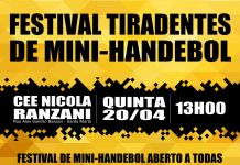 Evento de Mini-Handebol será em abril