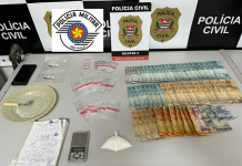 Investigado por tráfico foi preso em ação da Polícia Civil e da PM