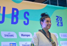 Larissa Pirola foi campeã no Jubs Nacional
