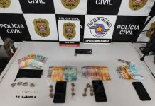 Operação da Polícia apreende grupo por tráfico