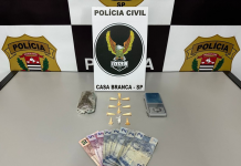 Polícia de Casa Branca prende rapaz por tráfico