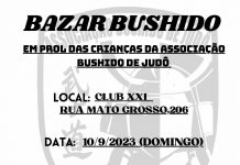 Bazar Bushido ainda recebe doações
