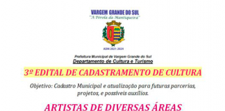 Cadastro dos profissionais de cultura vai até o dia 30